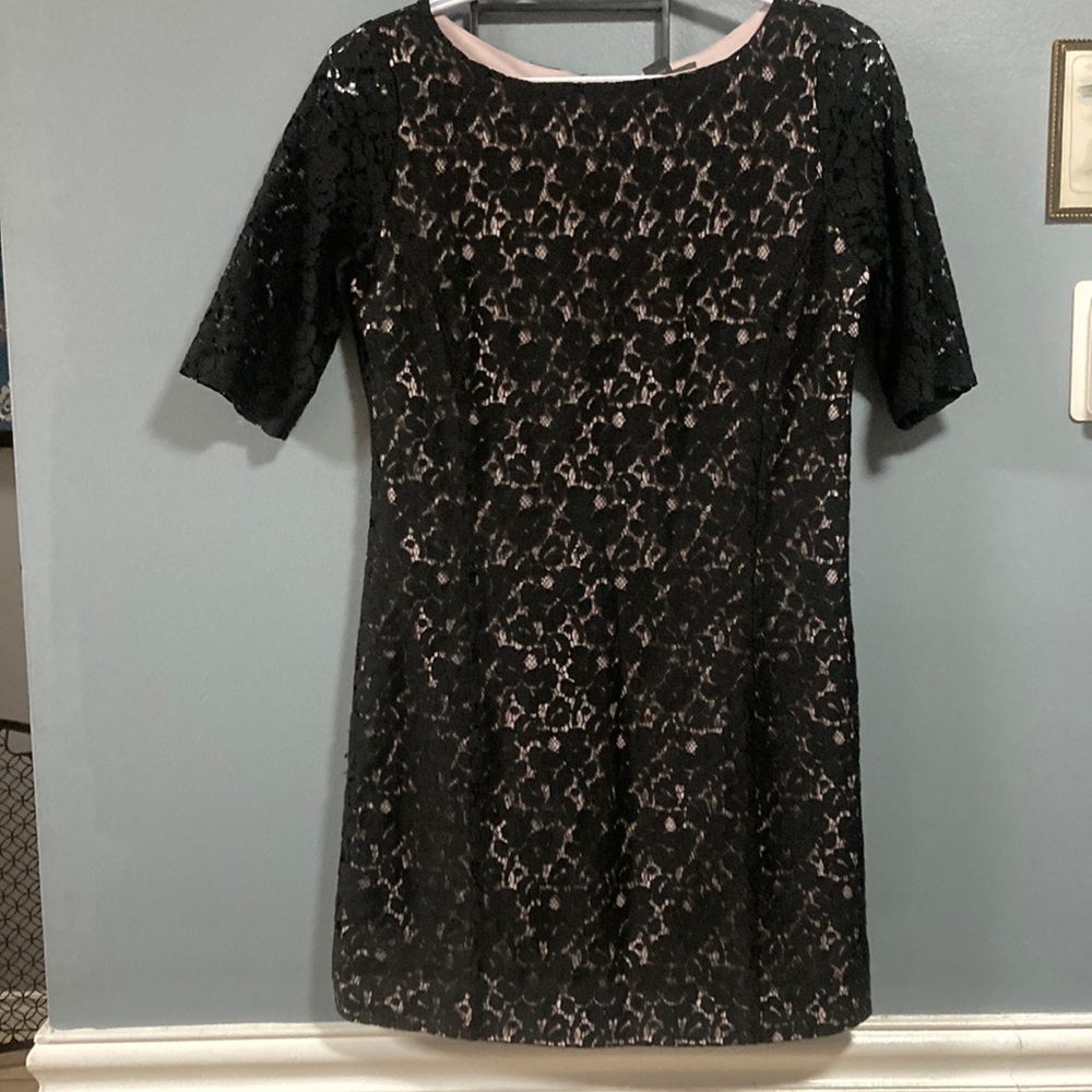 Kenneth Cole Reaction black lace dress